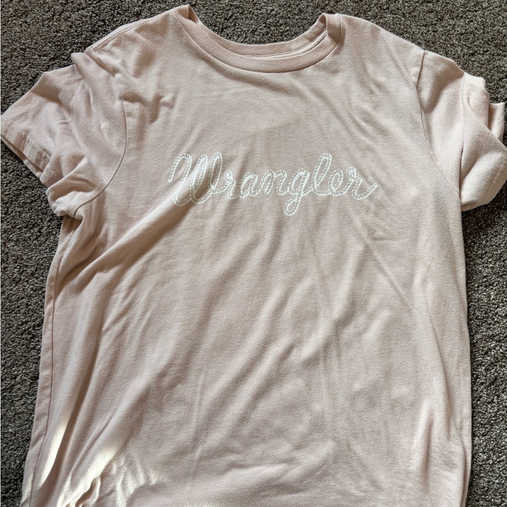 Wrangler Light Pink Tee